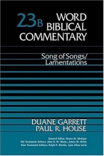 Cover art for Song of Songs /  Lamentations (Word Biblical Commentary)