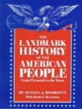 Cover art for The Landmark History of the American People from Plymouth to the Moon