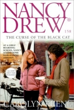 Cover art for The Curse of the Black Cat (Nancy Drew)