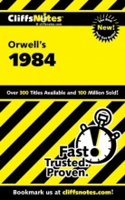 Cover art for On Orwell's 1984 (Cliffs Notes)