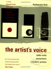 Cover art for The Artist's Voice: Talks With Seventeen Modern Artists