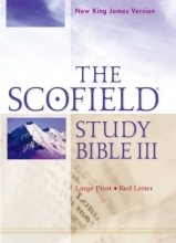 Cover art for The Scofield Study Bible III, NKJV, Large Print Edition