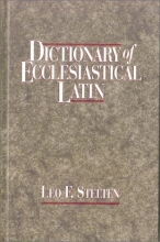 Cover art for Dictionary of Ecclesiastical Latin