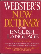Cover art for Webster's New Dictionary of the English Language Revised and Updated