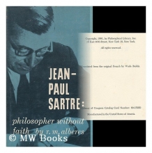 Cover art for Jean-Paul Sartre:  Philosopher Without Faith