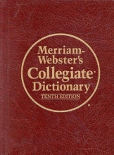 Cover art for Merriam Webster's Collegiate Dictionary