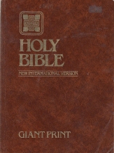 Cover art for Holy Bible New International Version, Giant Print, Containing the Old Testament and the New Testament