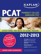 Cover art for Kaplan PCAT 2012-2013