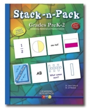 Cover art for Stack-n-Pack: Connecting Mathematical Representations, Grades PreK-2