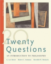 Cover art for Twenty Questions: An Introduction to Philosophy (with InfoTrac)