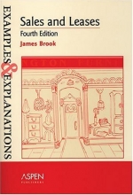 Cover art for Sales and Leases: Examples and Explanations (Examples & Explanations)