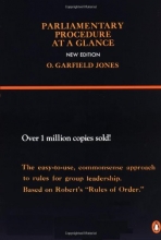 Cover art for Parliamentary Procedure at a Glance: New Edition (Reference)