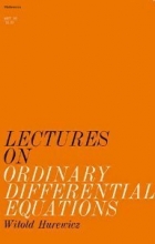 Cover art for Lectures on Ordinary Differential Equations