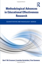 Cover art for Methodological Advances in Educational Effectiveness Research (Quantitative Methodology Series)