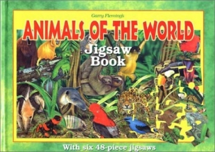 Cover art for Animals of the World Jigsaw Book (Jigsaw Books)
