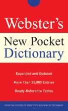 Cover art for Webster's New Pocket Dictionary