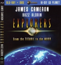 Cover art for (James Cameron)Explorers:From the Titanic to the Moon (Two -Disc Blu Ray / Dvd Combo) [Blu-ray]