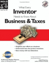 Cover art for What Every Inventor Needs to Know About Business & Taxes