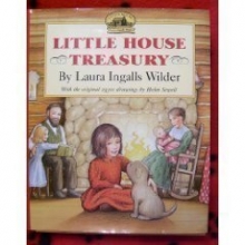 Cover art for The Little House Treasury: Little House in the Big Woods / Little House on the Prairie / On the Banks of Plum Creek