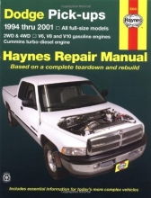 Cover art for Dodge Pick-ups, 1994-2001 (Haynes Manuals)