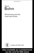 Cover art for Wholeness and the Implicate Order