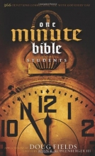 Cover art for HCSB One Minute Bible for Students: 366 Devotions Connecting You with God Every Day