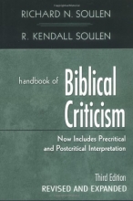 Cover art for Handbook of Biblical Criticism: Third Edition, Revised and Expanded