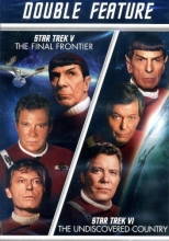 Cover art for Star Trek V - The Final Frontier / Star Trek VI The Undiscovered Country DOUBLE FEATURE