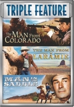 Cover art for The Man from Colorado/ The Man from Laramie/ Man in the Saddle