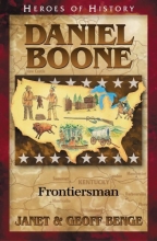 Cover art for Daniel Boone: Frontiersman  (Heroes of History)