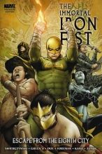 Cover art for Immortal Iron Fist Vol. 5: Escape from the Eighth City