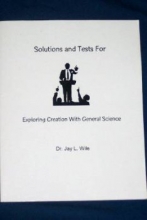 Cover art for Solutions and Tests for Exploring Creation with General Science