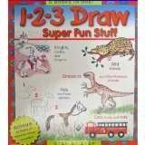 Cover art for 1-2-3 Draw, Super Fun Stuff, Step-By-Step, 5 Books in One! (Art Instruction / Drawing)