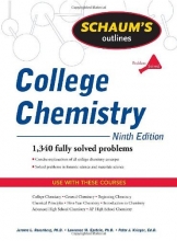 Cover art for Schaum's Outline of College Chemistry, Ninth Edition (Schaum's Outlines)
