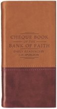 Cover art for Chequebook Of The Bank Of Faith Tan/burg