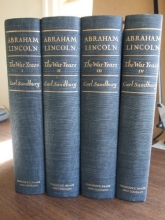 Cover art for Abraham Lincoln: The War Years, 4 volume set (complete)