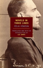 Cover art for Novels in Three Lines (New York Review Books Classics)
