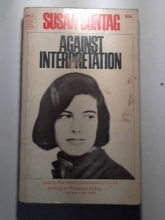Cover art for Against Interpretation, and Other Essays