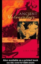 Cover art for Ancient Meteorology (Sciences of Antiquity Series)