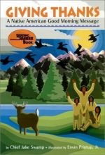 Cover art for Giving Thanks: A Native American Good Morning Message (Reading Rainbow Books)