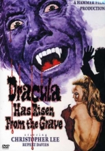 Cover art for Dracula Has Risen From the Grave
