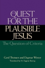 Cover art for The Quest for the Plausible Jesus: The Question of Criteria