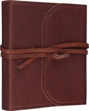 Cover art for ESV Journaling Bible (Brown, Flap with Strap)
