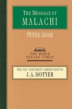 Cover art for The Message of Malachi (Bible Speaks Today)