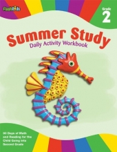Cover art for Summer Study Daily Activity Workbook: Grade 2 (Flash Kids Summer Study)