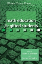 Cover art for Math Education for Gifted Students (A Gifted Child Today Reader)