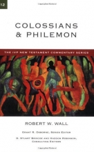 Cover art for Colossians & Philemon (The Ivp New Testament Commentary Series)