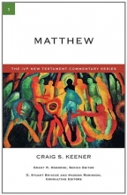 Cover art for Matthew (IVP New Testament Commentary)