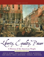 Cover art for Liberty, Equality, and Power: A History of the American People, Volume I: to 1877 (with CD-ROM) (v. 1)