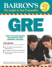 Cover art for Barron's GRE